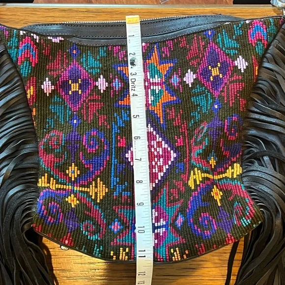 Little Guatemala Full Caterina Fringe Bag - Picture 3 of 8